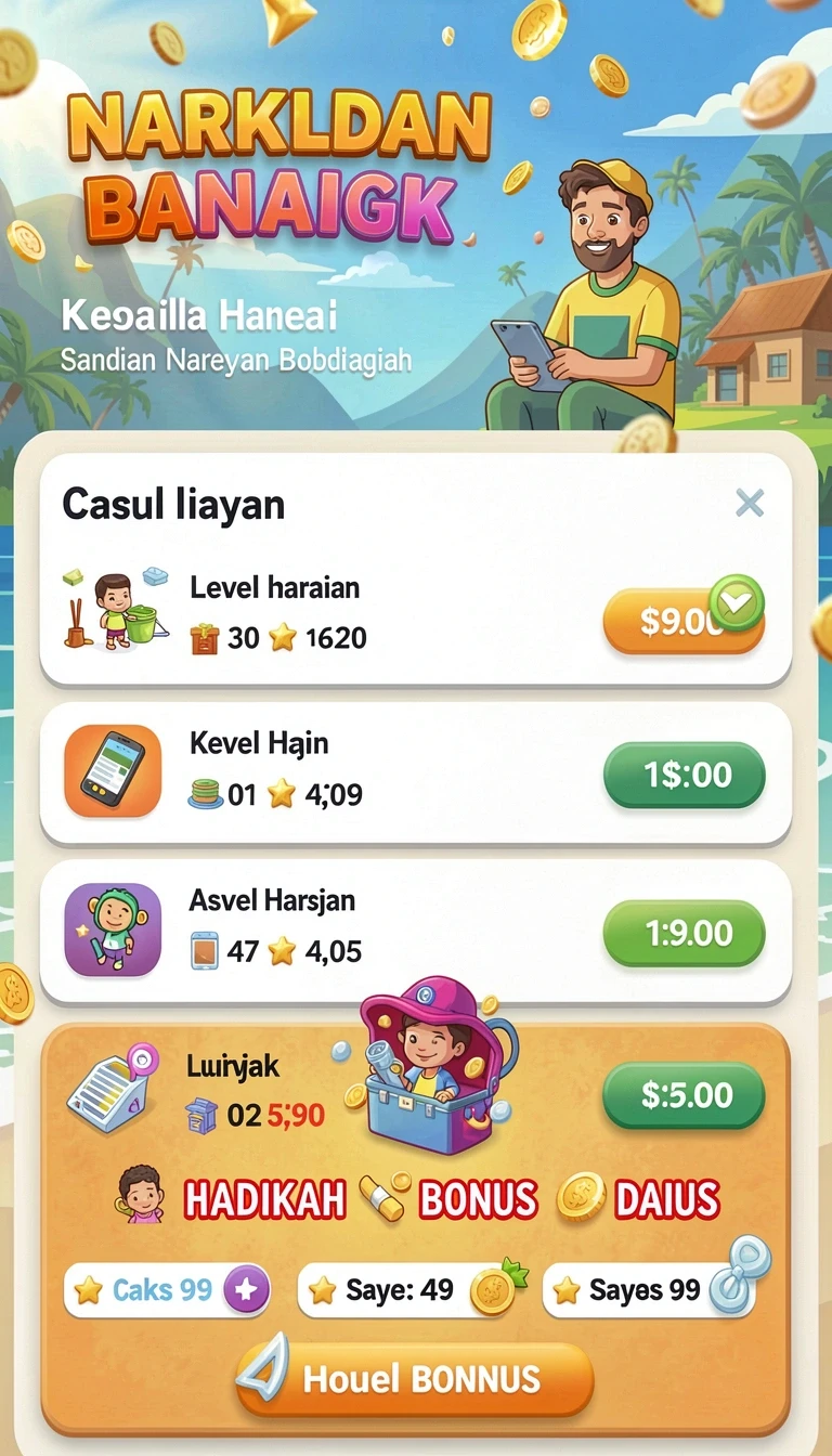 Beragam pilihan permainan menarik dalam aplikasi Review Aplikasi kostoto.