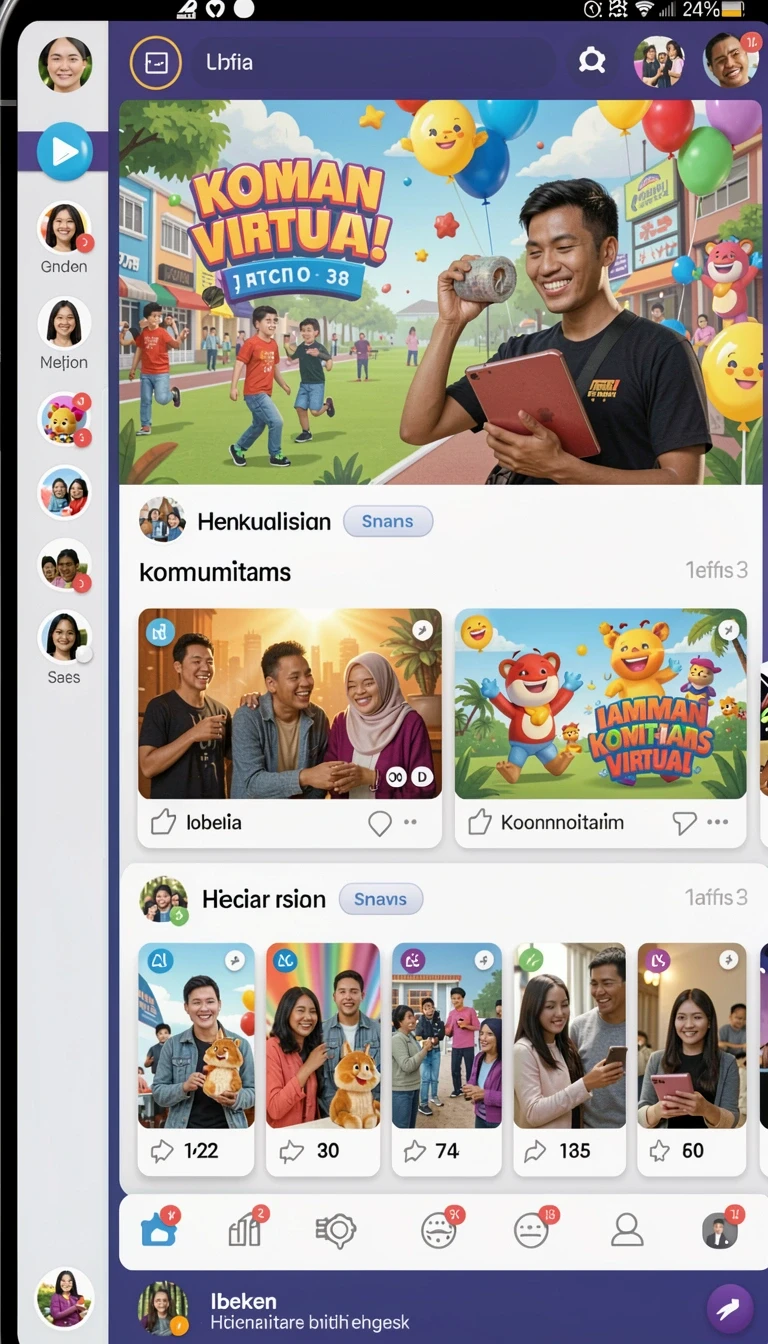 Beragam pilihan permainan menarik dalam aplikasi zk988 App APK Terbaru.